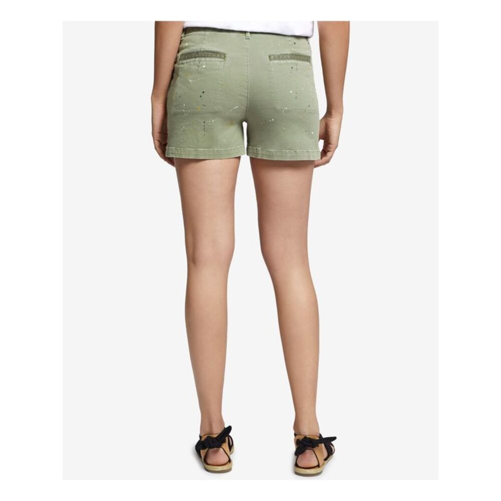 SANCTUARY Womens Green Shorts 25 - Picture 2 of 4
